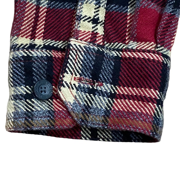 Outdoor Life Multicolor Plaid Button Up Shirt Flannel Long Sleeve Mens Size XL - Picture 9 of 11